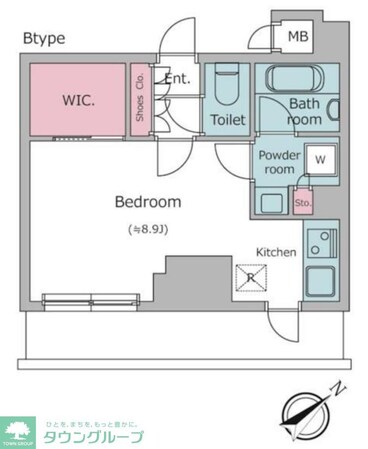 ALTERNA銀座の物件間取画像